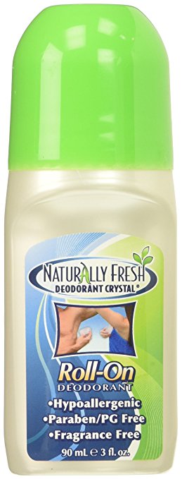 Naturally Fresh Crystal Roll-On Deodorant, 3 Fl Oz (2 Pack)