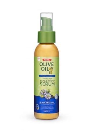 ORS Olive Oil Relax & Restore Retain Length Seal & Wrap Serum, 4oz