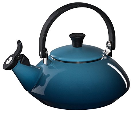 Le Creuset Enamel-on-Steel Zen 1-2/3-Quart Teakettle, Marine