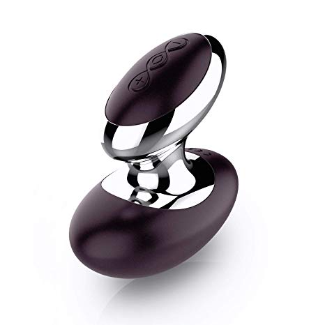 Electric Massager - ACVIOO Wireless Rechargeable Silicone Handheld Massager Mini Size for Neck,Shoulder,Back,Leg and Foot (Dark Purple)