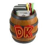 PDP Donkey Kong Barrel Game Card Storage - Nintendo 2DS