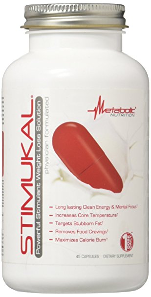 Metabolic Nutrition Stimukal Weight Loss Supplement, 45 Count