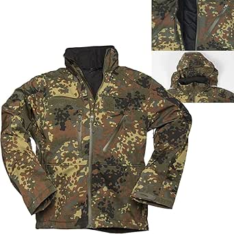 Mil-Tec Men's 3-Layer Laminate Softshell Jacket