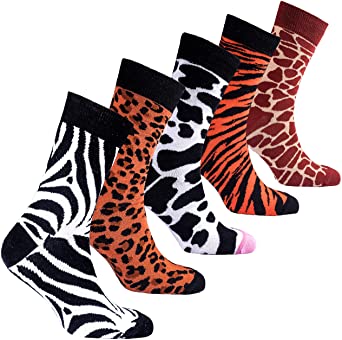 Socks n Socks-Mens 5pair Luxury Colorful Cotton Fun Novelty Dress Socks Gift Box