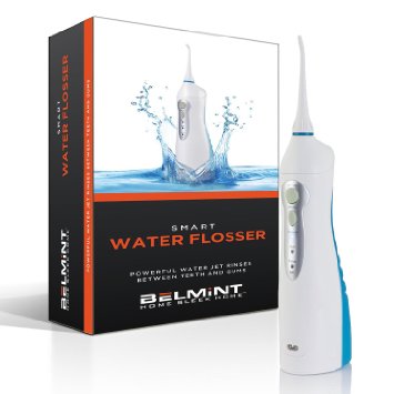 Belmint Professional Grade Rechargeable Oral Irrigator with High Capacity Water Tank