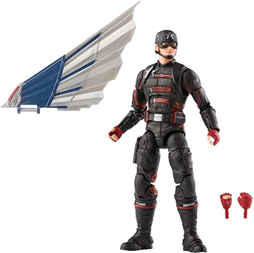 Marvel Legends Series Avengers 6-Inch Action Figure Toy U.S. Agent and 2 Accessories, for Kids Ages 4 and Up