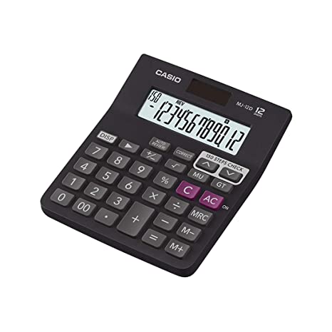 Casio MJ-12D 150 Steps Check and Correct Desktop Calculator