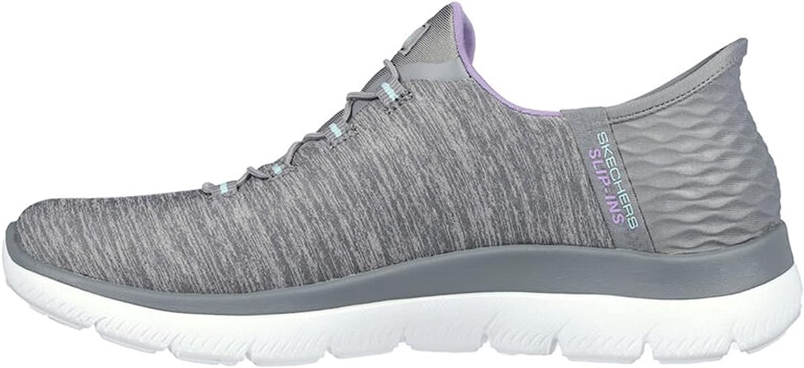 Skechers Women's Hands Free Slip Ins Summits Dazzling Haze Sneaker