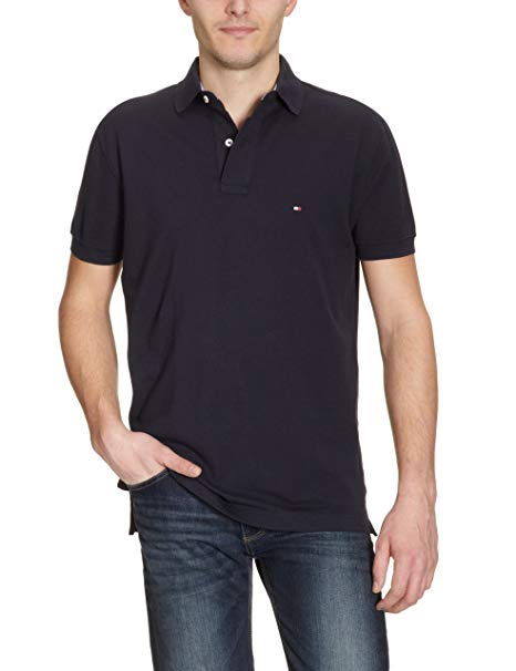 Tommy Hilfiger Polo Shirts (XLarge, Core Midnight)