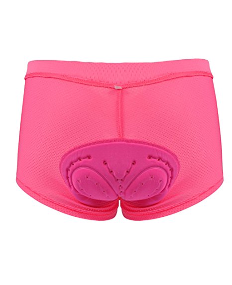 UDIY Women's 3D Padded Bicycle Cycling Underwear Comfort Style Shorts