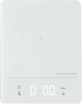 KitchenAid Digital Kitchen Food Scale, 11 pound, White