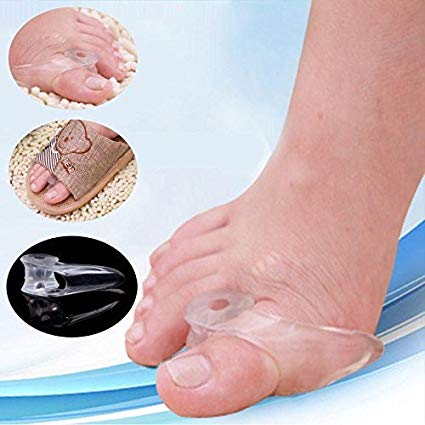 2pcs Soft Gel Pain Relief Stretchers Straightener Alignment Bunion Toe Separator by Bangood