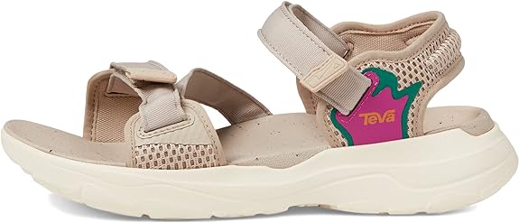 Teva womens Zymic Flat Sandal