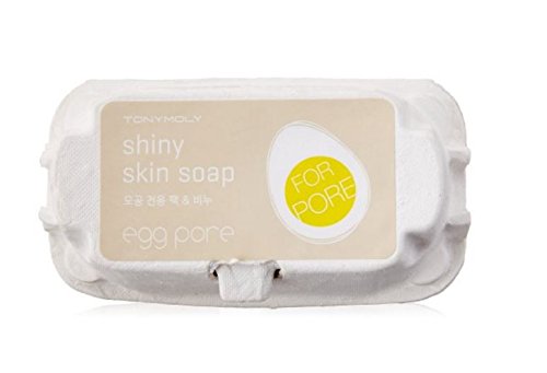 TONYMOLY Egg Pore Shiny Skin Soap, 0.9 Ounce