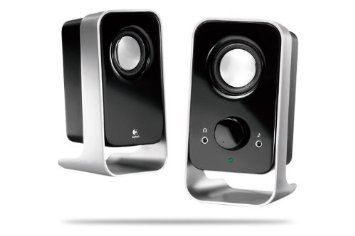 Logitech LS11 Multimedia Speaker System Black and Silver 980-000048