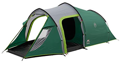 Coleman Unisex Chimney Rock 3 Plus Tent, Green and Grey, One Size