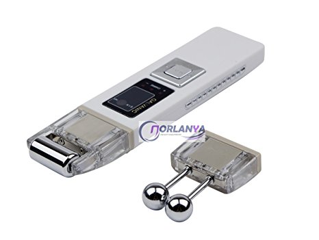 NORLANYA Microcurrent Galvanic Face Lift Ion Skin Spa Device KD9000 Beauty Device - White