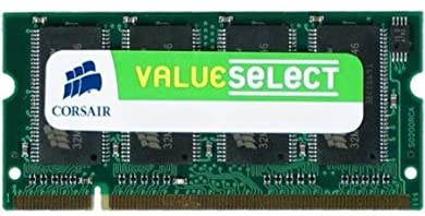 CORSAIR VALUE SELECT VS1GSDS333 Corsair 1GB (1x1GB) DDR 333 MHz (PC 2700) Laptop Memory