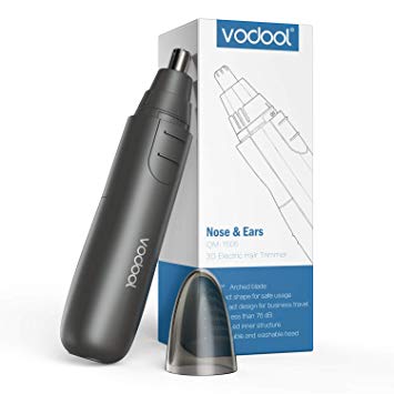 Nose Hair Trimmer, Vodool Ear Hair Trimmer Painless Trimming Electric Nose Ear Hair Trimmer for Men Women