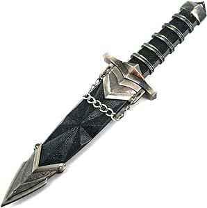 Ace Martial Arts Supply Dark Assassin Dagger with Sheath