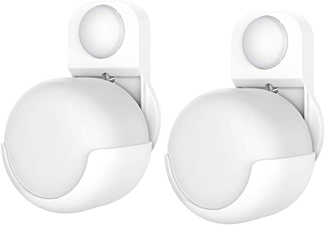 Aobelieve Wall Outlet Mount for Google Nest WiFi Router - White, 2-Pack