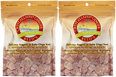Reed's Crystallized Ginger Candy - 3.5 oz - 2 pk