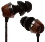 Symphonized ALN Premium Genuine Wood In-ear Noise-isolating HeadphonesEarbudsEarphones with Mic Black