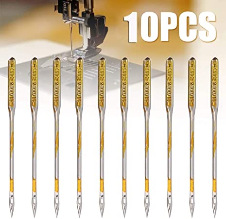 CHDHALTD 10pcs Sewing Machine Needles,Sewing Needles Home Sewing Machine Needles Size 14, 16, 18 Universal Needle for Singer,Brother, Toyota,Janome