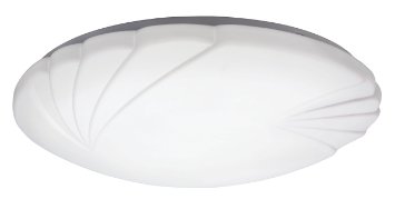 Lithonia Lighting FMCRNL 14 20840 M4  14-Inch 4000K LED Round with Scalloped Acrylic Diffuser, White