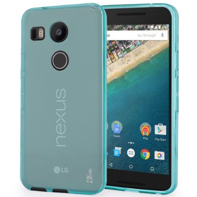 Nexus 5X Case, DGtle Anti-Scratches TPU Gel Premium Slim Flexible Soft Bumper Rubber Protective Case Cover for LG Google Nexus 5X (Mint)