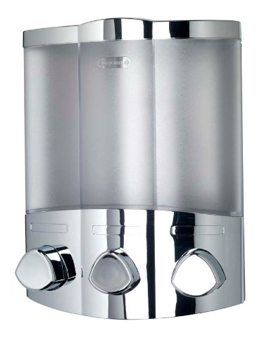 Croydex Euro Soap Dispenser Trio Chrome