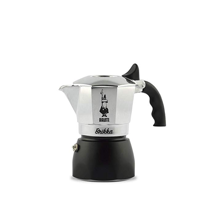 Bialetti Brikka 2 Cup Limited Edtion [Black Bottom]