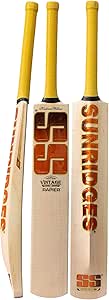 SS Cricket Premium Kashmir Willow Leather Ball Cricket bat - Adult Size (Bat Cover Included)