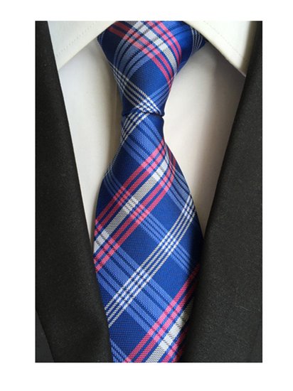 MINDENG New Classic Striped White Black Streak 100 Silk MenS Tie Necktie Ties