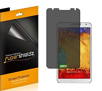 (2 Pack) Supershieldz Privacy Anti Spy Screen Protector Shield for Samsung Galaxy Note 3