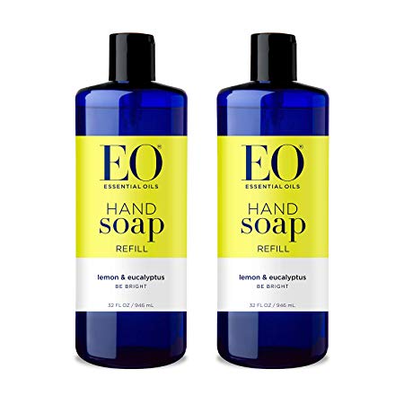 EO Hand Soap, Lemon Eucalyptus, 32 Ounce Refill, 2 Count
