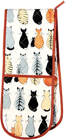 Ulster Weavers Cats in Waiting Double Oven Glove