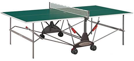 Kettler Stockholm GT Institutional/Tournament Indoor Table Tennis Table, Green Top