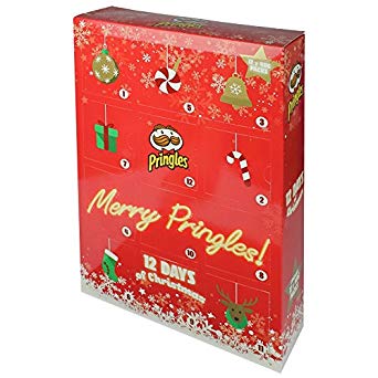 Merry Pringles 12 Days Advent Calendar 12 x 40g
