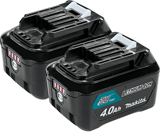 Makita BL1041B-2 12V max CXT Lithium-Ion 4.0 Amp Battery (2 Pack)