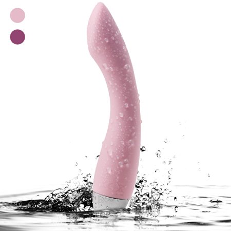 SVAKOM 100% Waterproof Adult Sex Toys Intelligent Rechargeable Dildos Best G-spot Vibrator for Women Massagers Amy (Pale Pink)