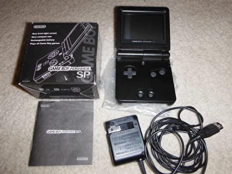 Nintendo Gameboy Advance Sp Onyx Black AGS-001