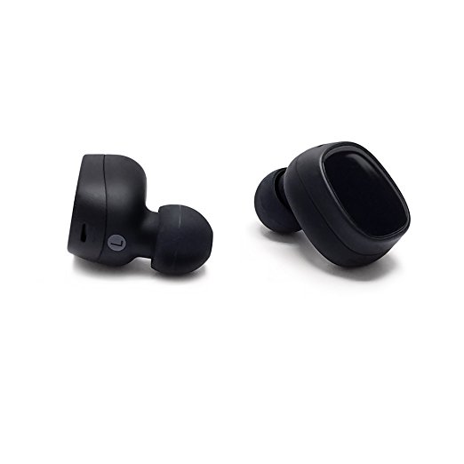 Photive True Wireless Bluetooth Earbud Headphones HD Sound, In-ear Comfortable & Secure Fit, Sweatproof, Long Lasting Battery, Perfect Bluetooth for Android & IOS