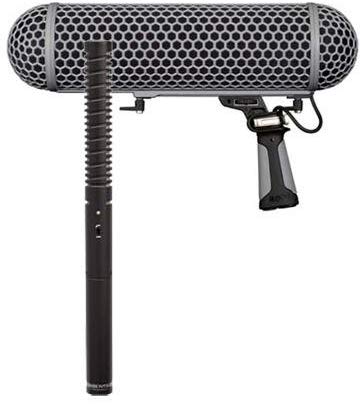 Rode NTG-2 Dual Powered Directional Shotgun Microphone w/Rode Blimp,Shock Mount