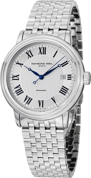 Raymond Weil Maestro Silver Dial SS Automatic Male Watch 2837-ST-00659