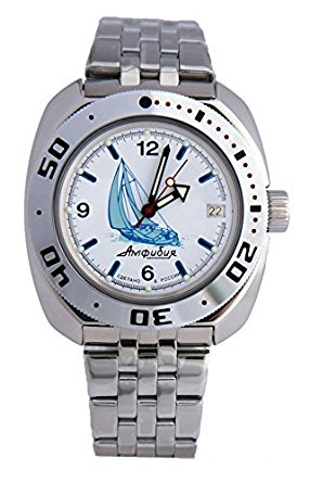 Vostok Amphibian Military Russian Diver Watch Sailing 2416 / 710615