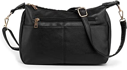 Katloo Shoulder Purse Women PU Leather Crossbody Bag Handbag for Cell Phones Wallet Tote Bag Ladies Satchel Bag