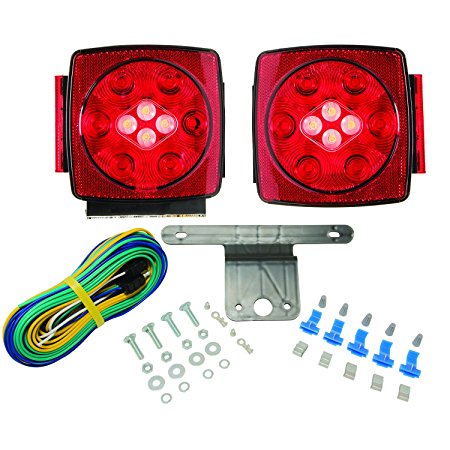 Blazer C7425 LED Submersible Trailer Light Kit with Integrated Back-Up