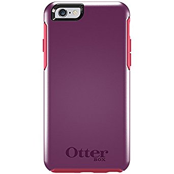 OtterBox SYMMETRY SERIES Case for iPhone 6/6s (4.7" Version) - Retail Packaging - DAMSON BERRY (DAMSON PURPLE/BLAZE PINK)