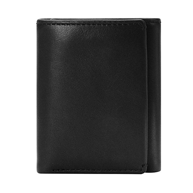 HOJ Co. Eastwood Nappa TRIFOLD-Men's Leather Wallet-Trifold Wallet-Divided Bill Compartment